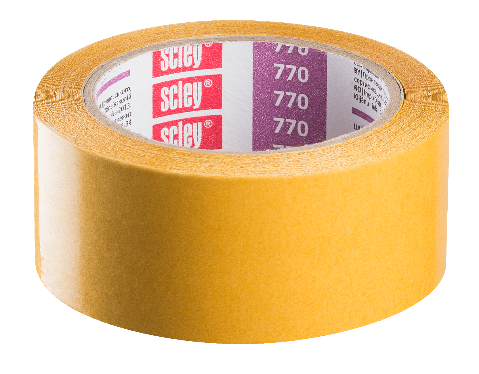 Scley taśma dwustronna *770*, PP, 48 mm x 10 m