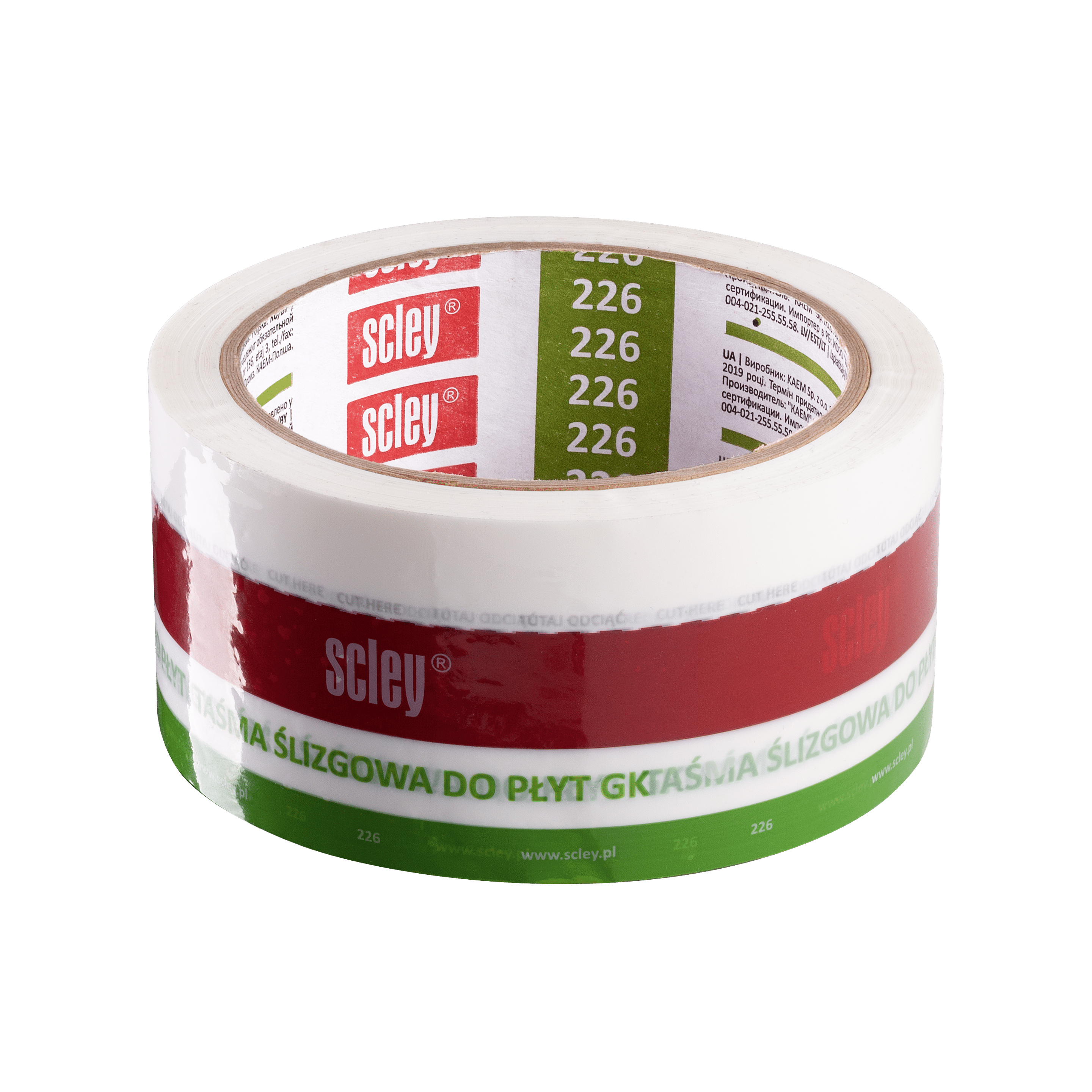 Scley taśma ślizgowa *226* PP, 48 mm x 66 m