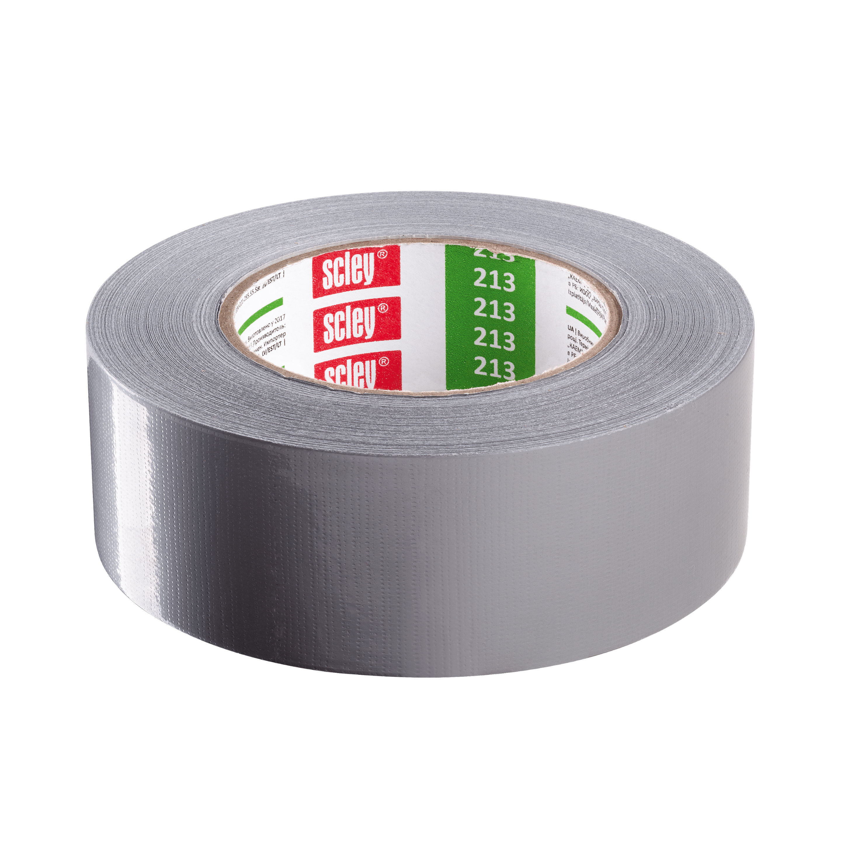 Scley taśma Duct *213* materiałowa, szara, 48 mm x 10 m