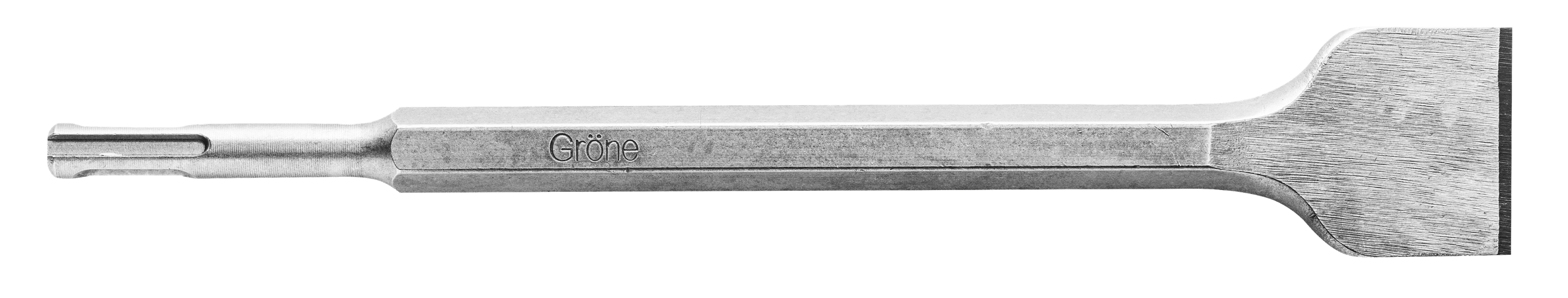 Gröne dłuto płaskie 40 x 210 mm, uchwyt SDS PLUS, op. zawieszka
