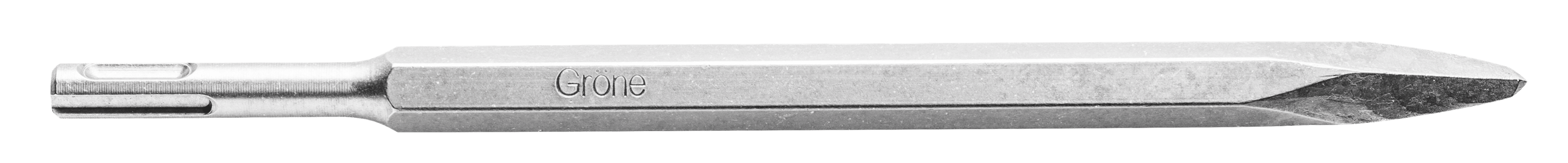 Gröne dłuto Szpicak Hex 14 x 250 mm, uchwyt SDS PLUS, op. zawieszka