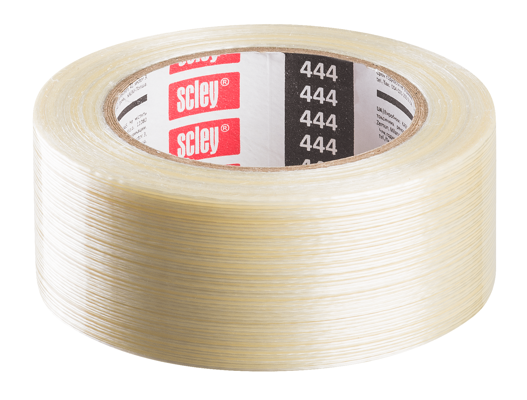 Scley taśma pakowa *444* pancerna transparentna, 48 mm x 33 m