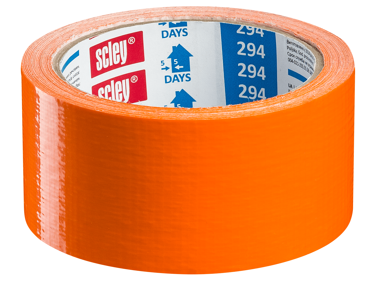 Scley taśma tynkarska *294*, pomarańczowa, 38 mm x 33 m