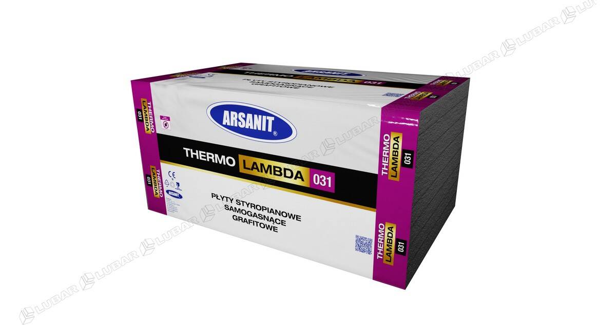 Styropian THERMO LAMBDA 031 grafitowy 20 cm