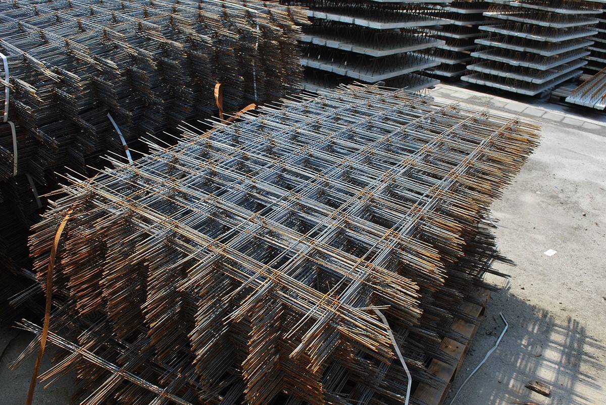 Siatka zbrojeniowa zgrzewana (fi 4) 1000 x 2000 mm 150x150 mm