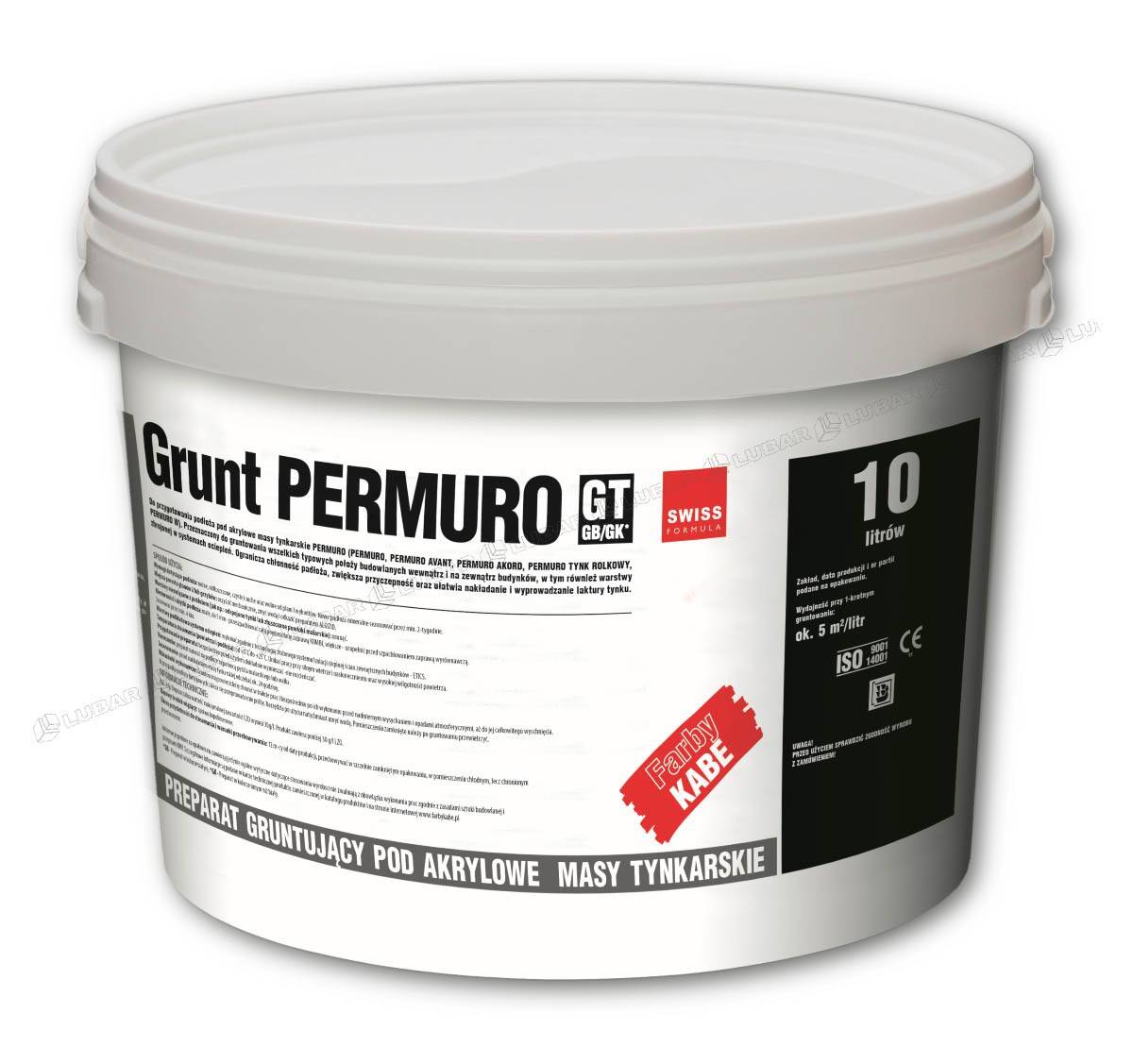 PERMURO GT Grunt pod tynk akrylowy 5l KABE