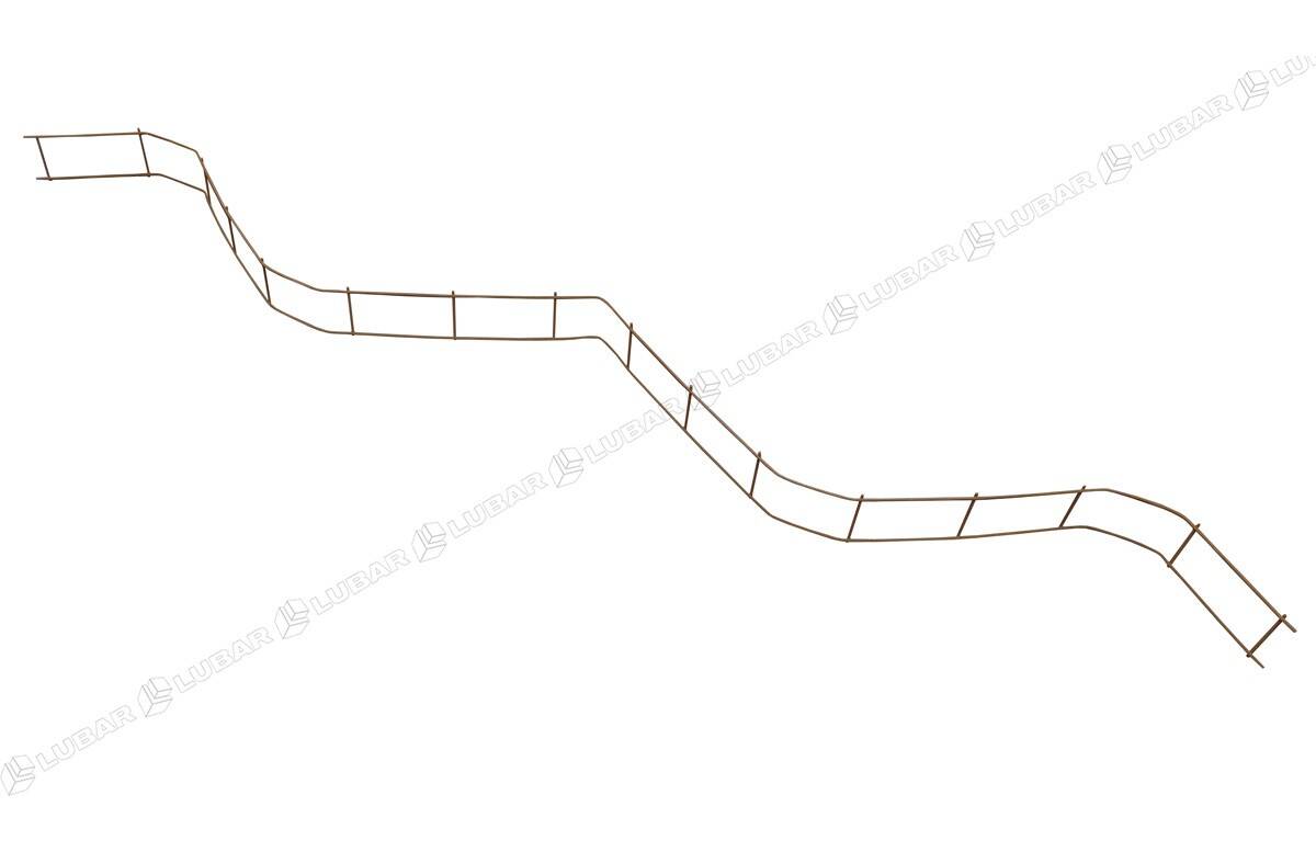 Dystans stalowy typ drabinka 200 mm x 2400 mm 