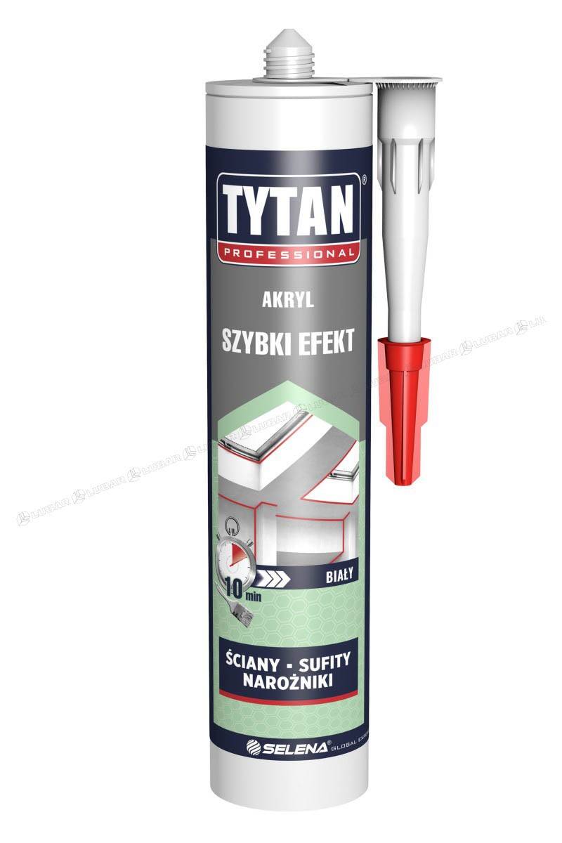 Akryl szybki efekt 280 ml biały TYTAN
