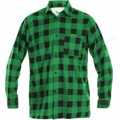 Koszula flanelowa BHP zielona r. L  (Zdjęcie 1)