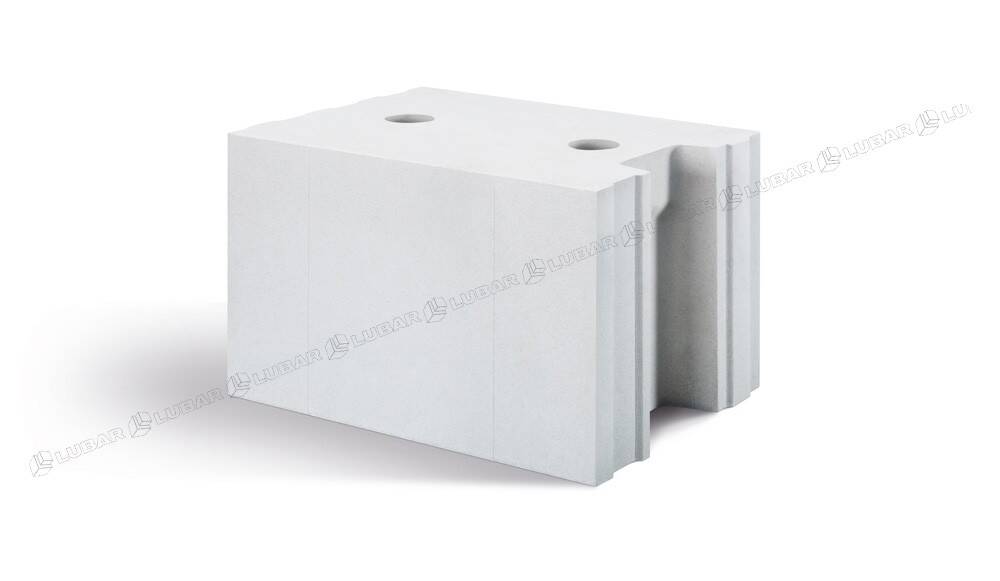 Bloczek SILKA 24cm E24 kl.15 drążony połówka 