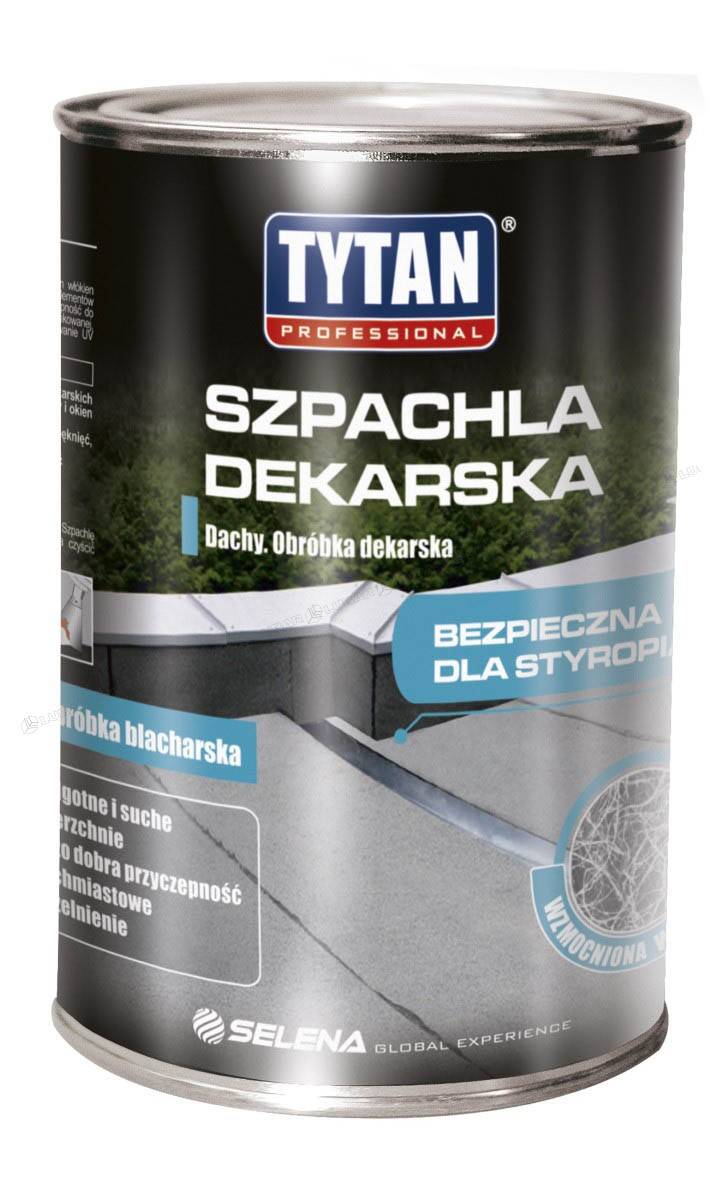 Szpachla dekarska 1 kg czarna TYTAN