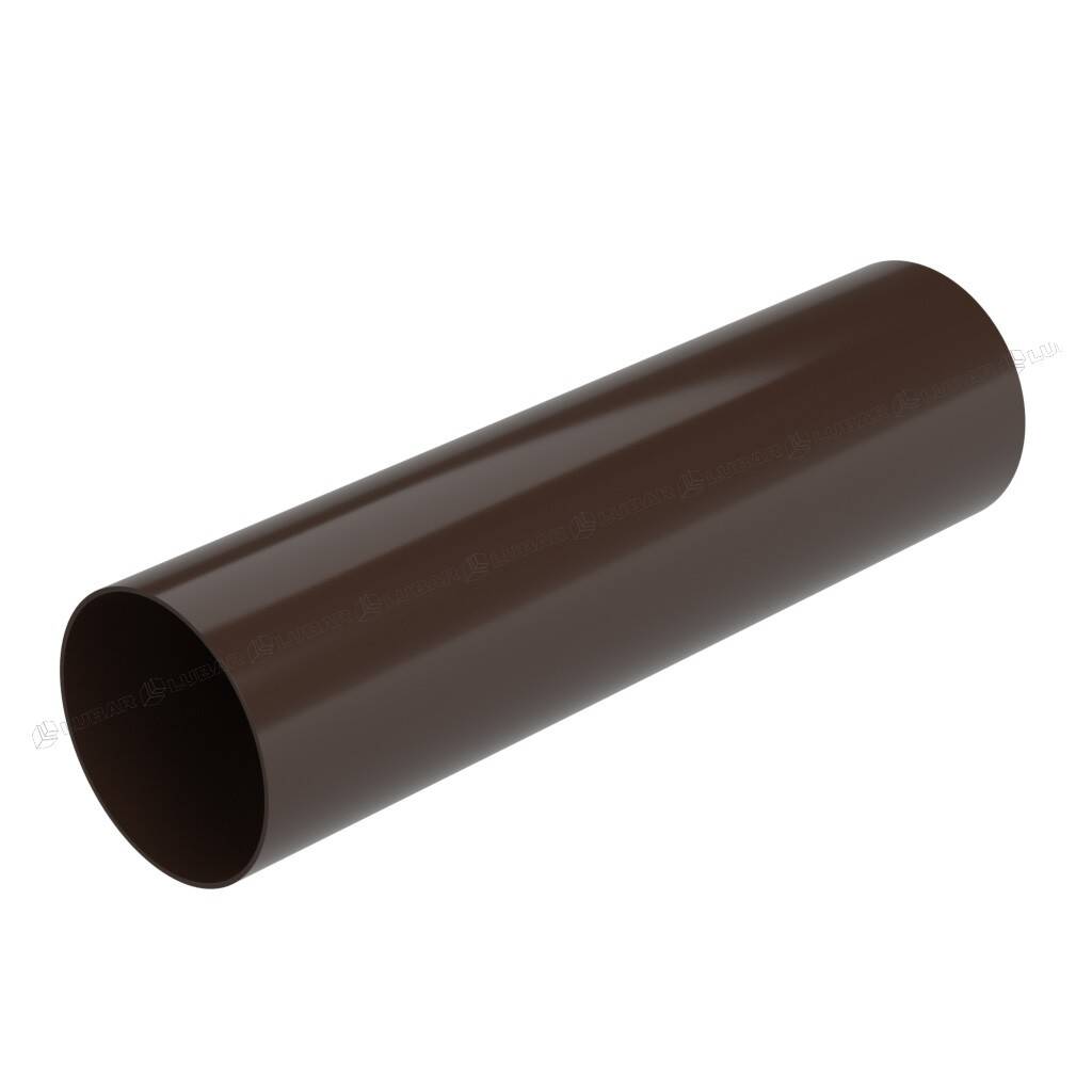 GALECO Rura PVC 100 3mb grafit