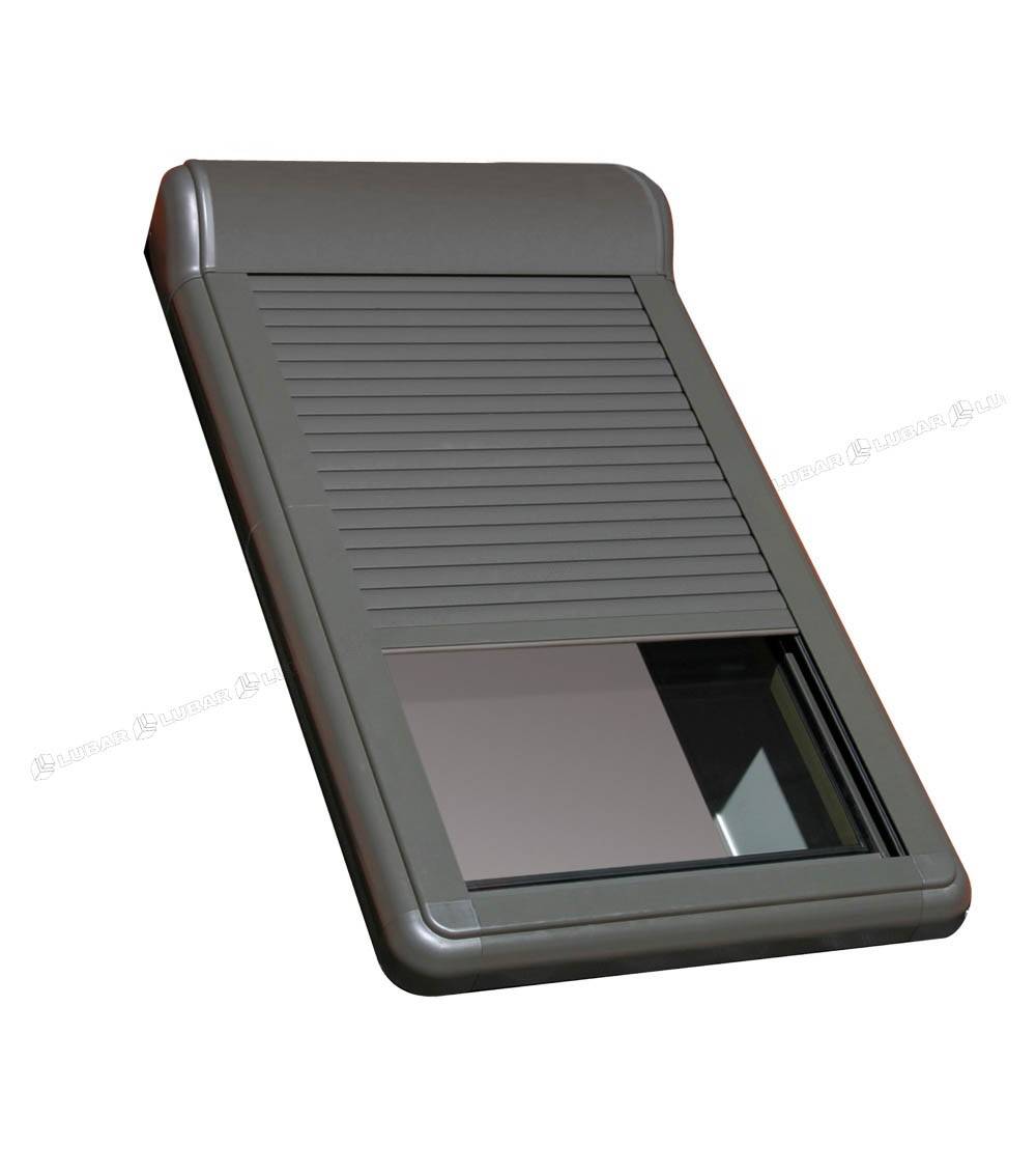 Roleta zewnętrzna elektryczna FAKRO ARZ Z-WAVE 78x140 RAL 7016 antracytowa