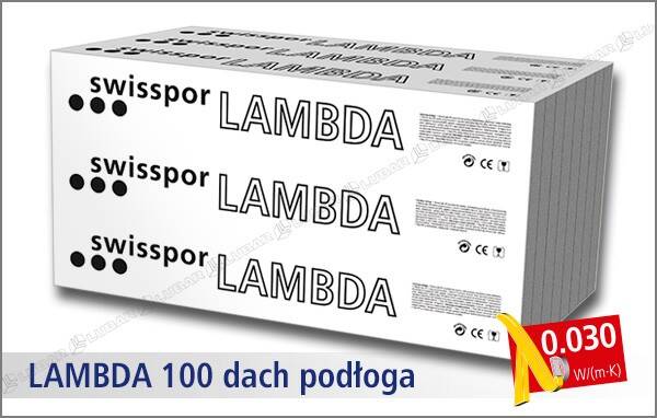 Styropian LAMBDA 100 DACH/PODŁOGA 030