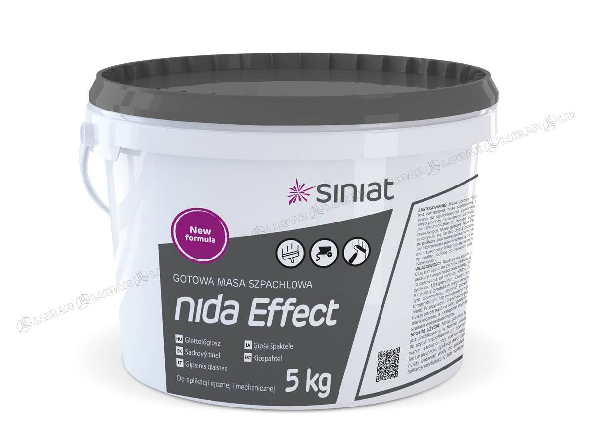 Nida Effect gotowa masa szpachlowa (synonim Nida Efekt) 5 kg
