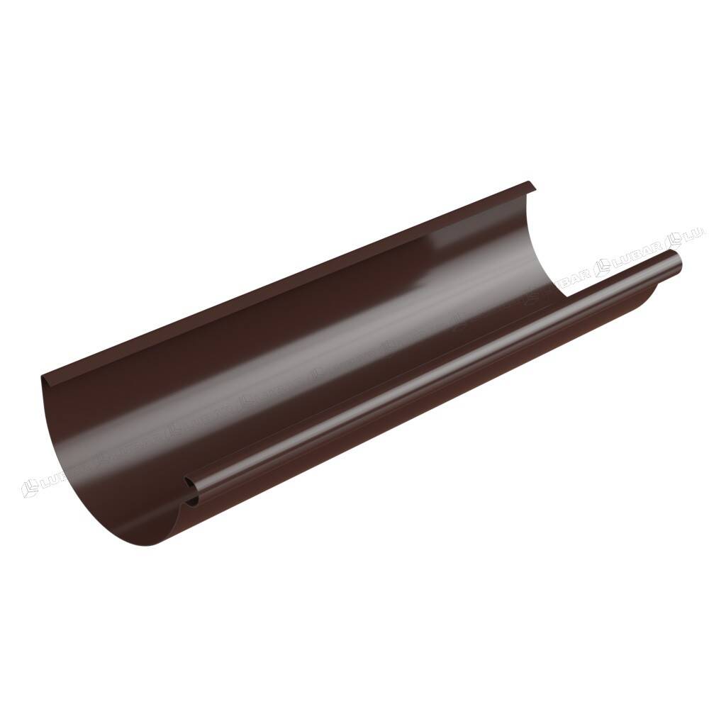 Rynna stalowa GALECO STAL 135 3 mb czekoladowy brąz (Zdjęcie 1)