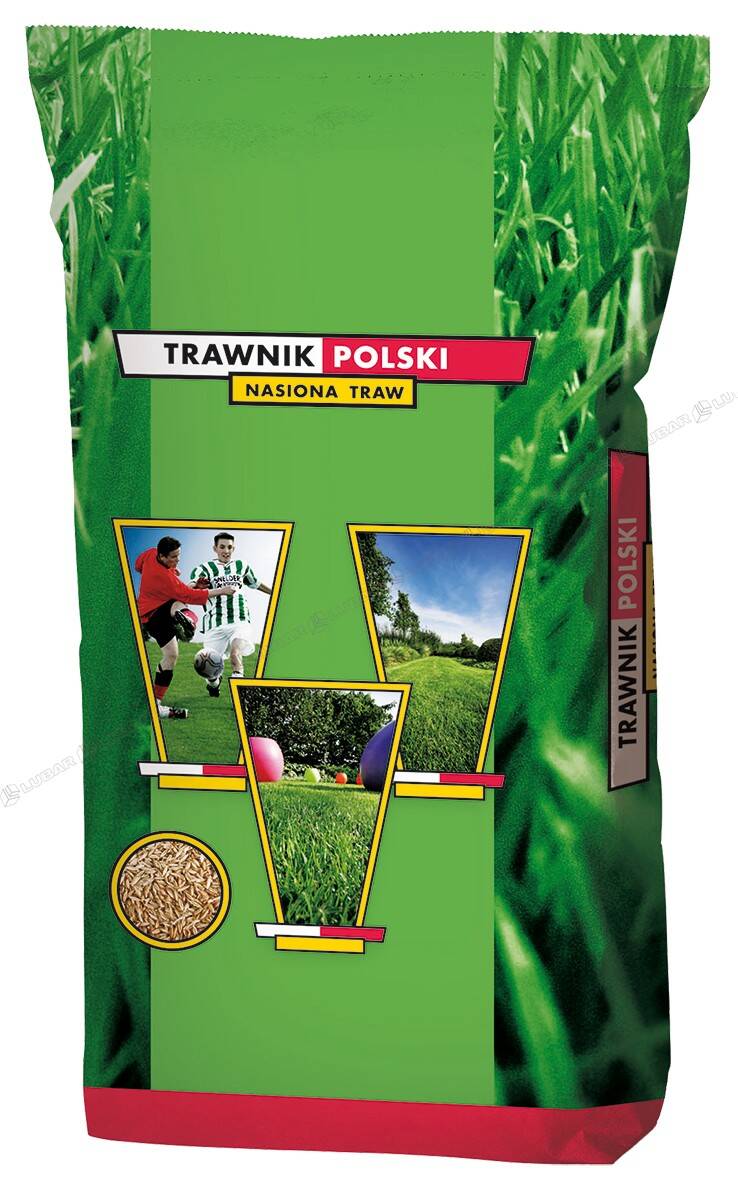 Trawa Gazon Trawnik Polski trawnik reprezentacyjny 5 kg (Zdjęcie 1)