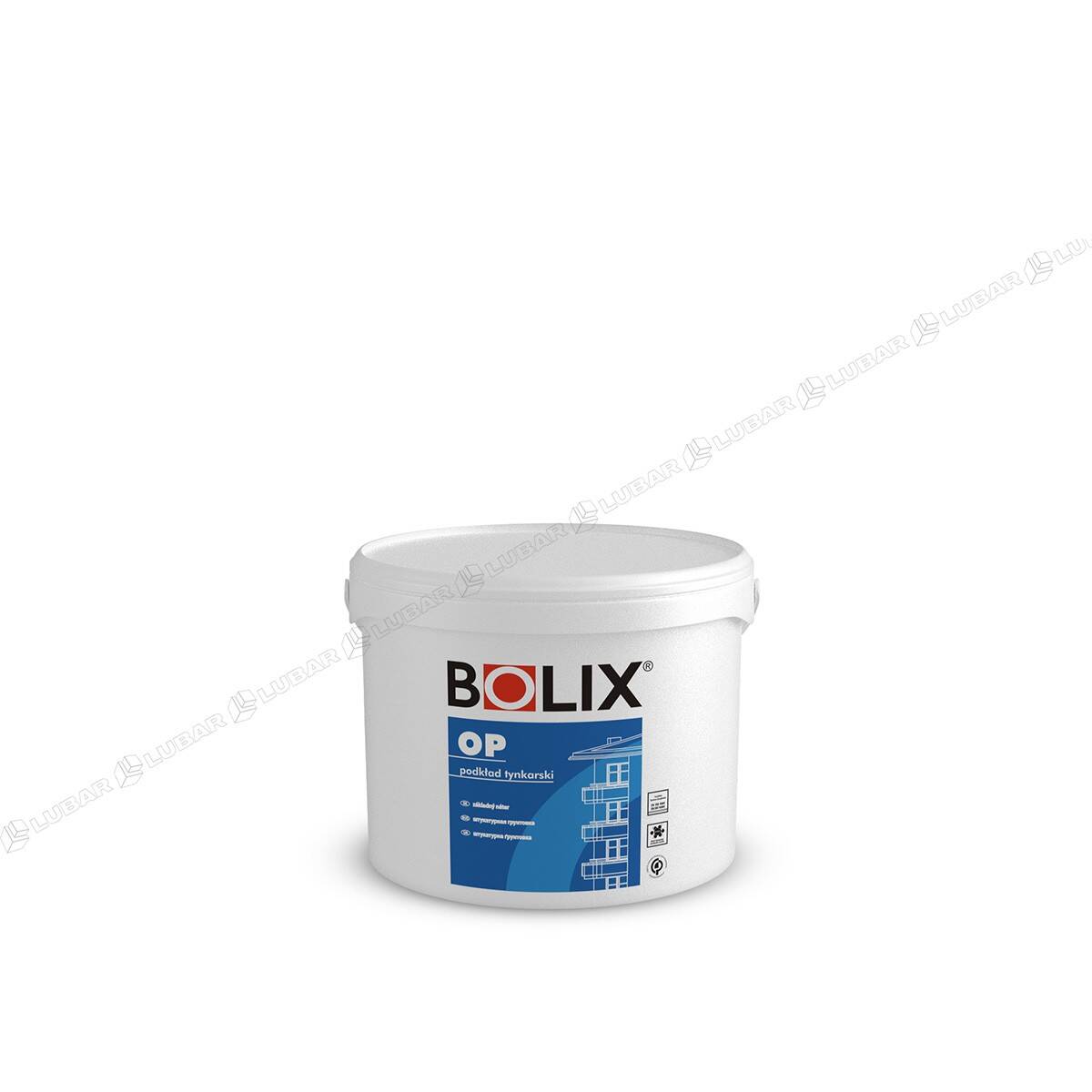 BOLIX OP Podkład tynkarski pod cienkowarstwowe tynki mineralne, akrylowe i dekoracyjne 10kg