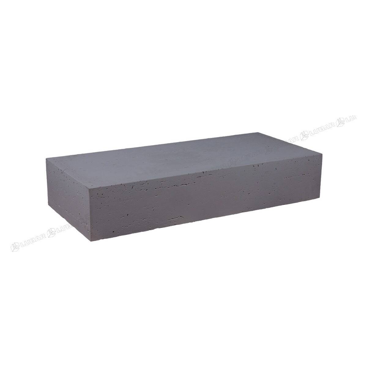 Stopień Trawertyn 79,5x35x14,5cm grigio