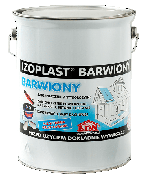 IZOPLAST BARWIONY farba do zastosowań dekoracyjno - ochronnych