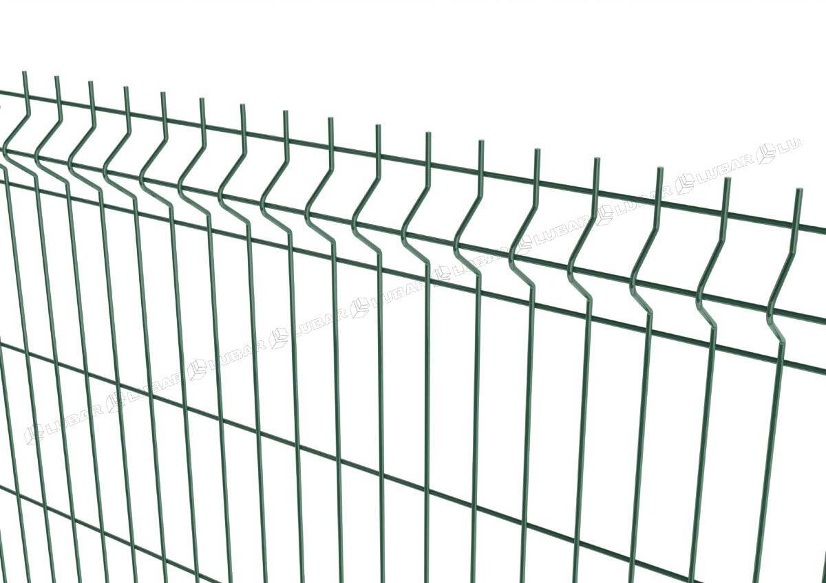 Panel ogrodzeniowy Nylofor 3D Basic 2500x1230 RAL6005 zielony 