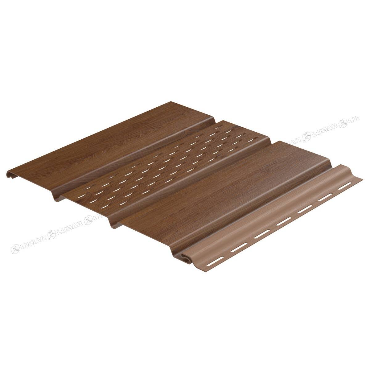 Podsufitka perforowana PVC  4 m złoty dąb 1,18m2 NOVA GALECO