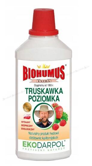 Nawóz Biohumus EXTRA TRUSKAWKA, POZIOMKA 1,0L (Zdjęcie 1)