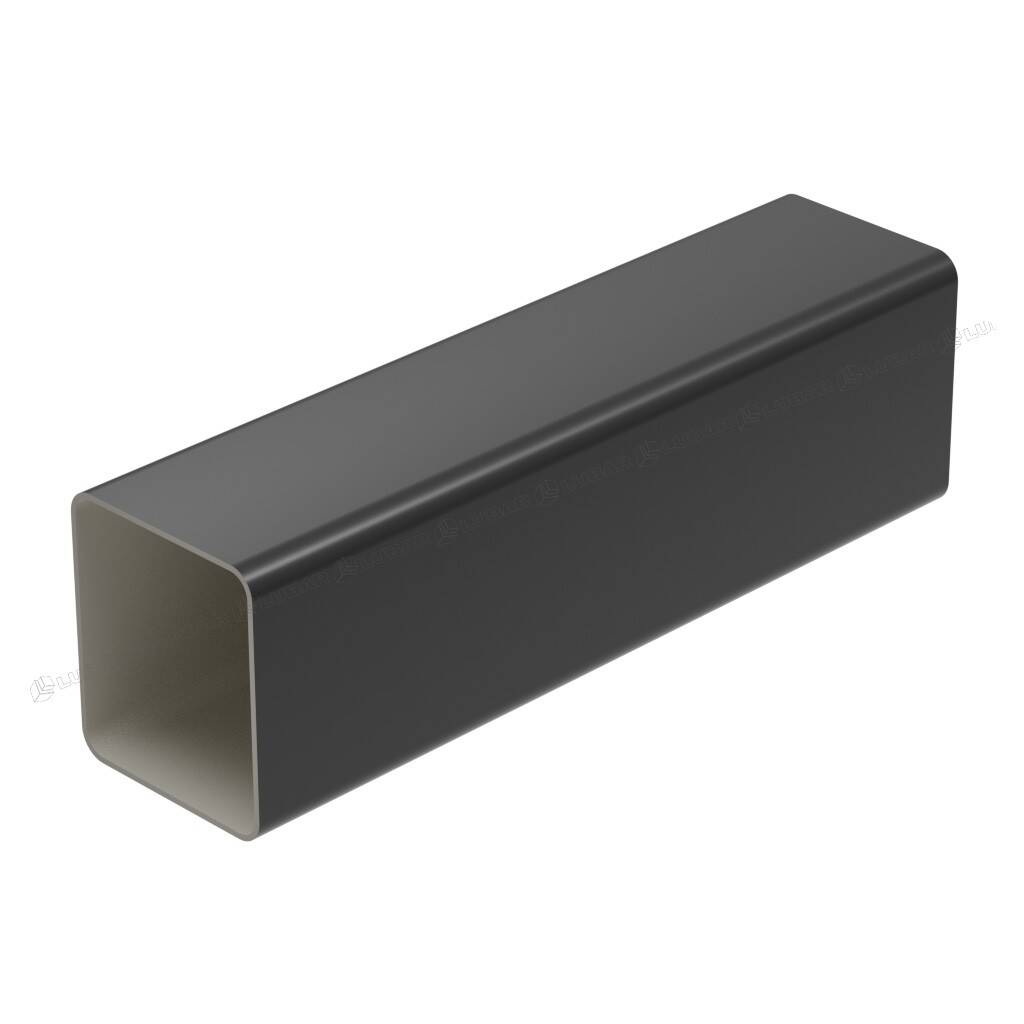 GALECO Rura PVC2 70x80 4 mb czarny