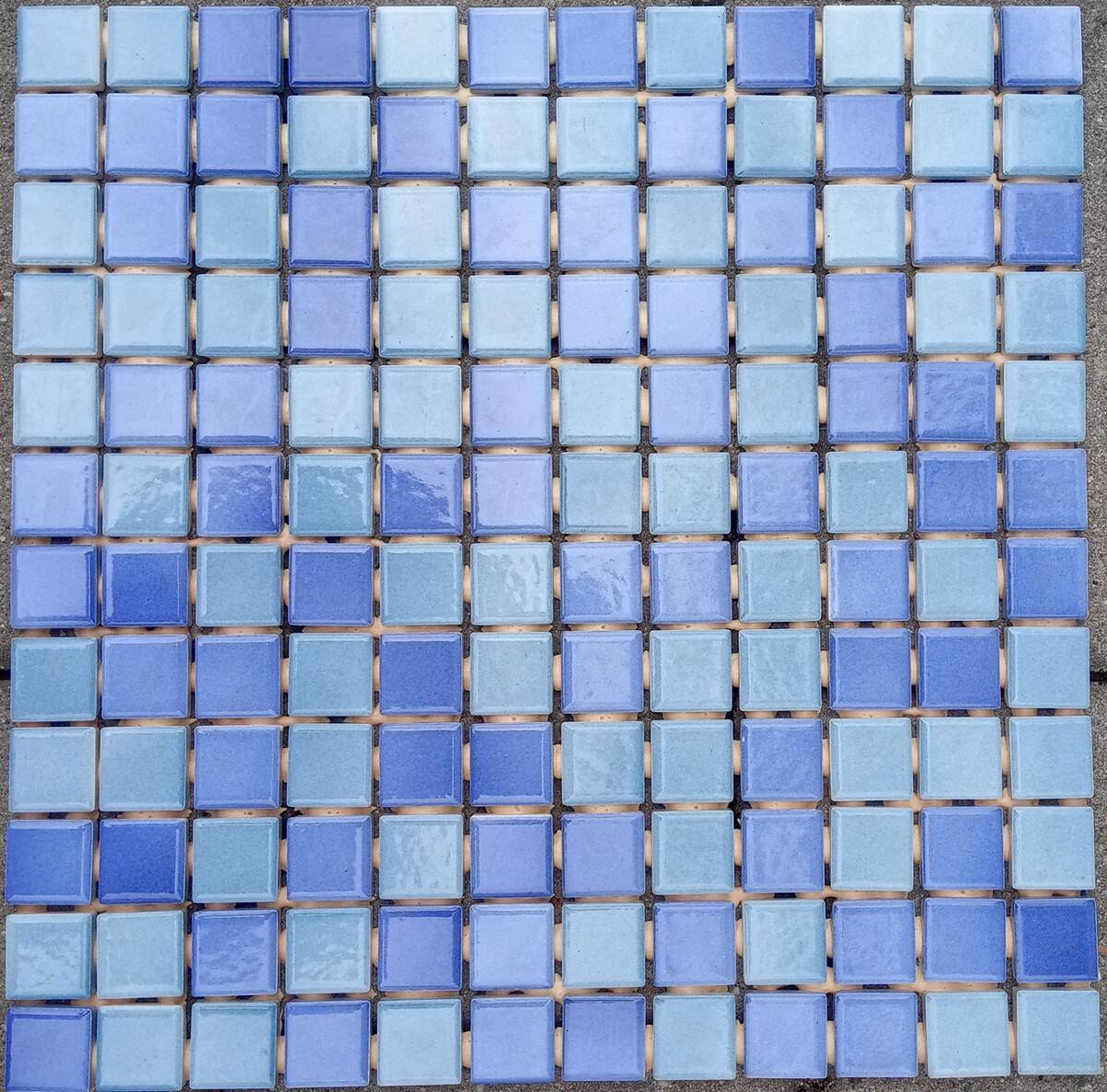 Mozaika ścienna ANTILLA gamma azul 30x30