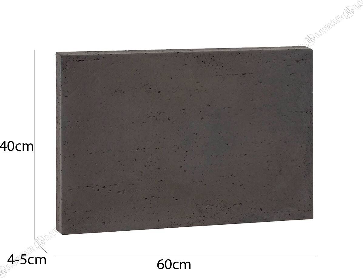 Płyta tarasowa  TRAWERTYN 60x40x4-5cm grigio