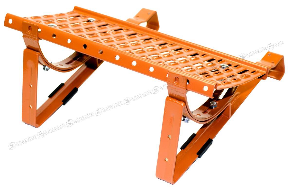 Ława kominiarska do dachówki - komplet TWIX COMPAKT 80 cm czarny WABIS