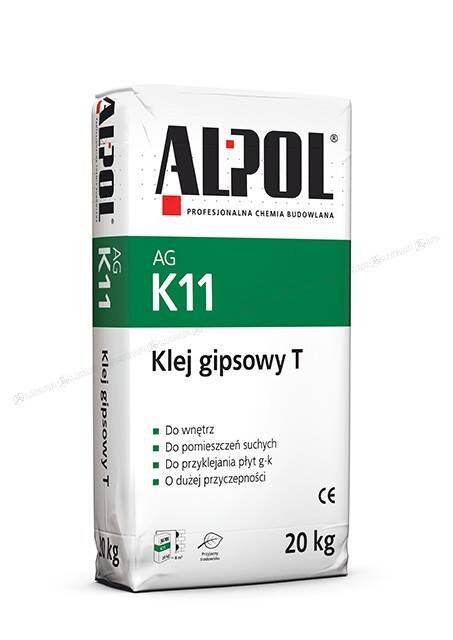 Klej gipsowy T AG K11 20 kg ALPOL