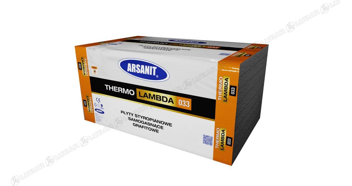 Styropian THERMO LAMBDA 033 grafitowy 5 cm