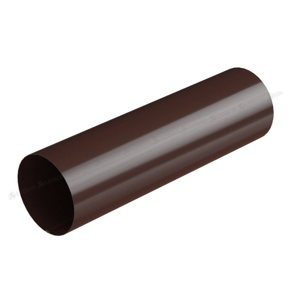 Rura spustowa stalowa GALECO STAL 100  1mb grafit